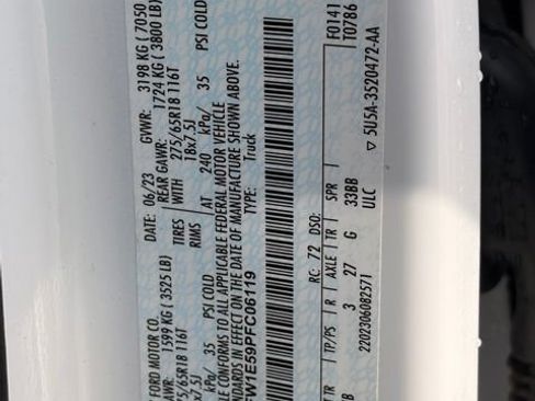 Used 2023 Ford F150 Lariat AWD/4WD image 34