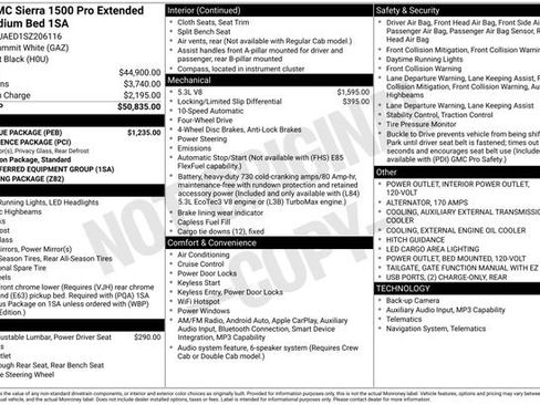 Used 2025 GMC Sierra 1500 Pro w/ Pro Value Package image 4