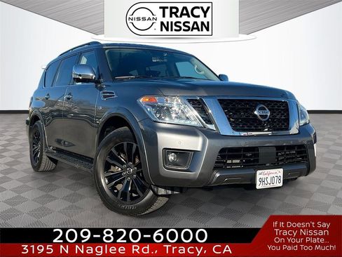 Used 2020 Nissan Armada Platinum w/ Captain's Chairs Package image 1