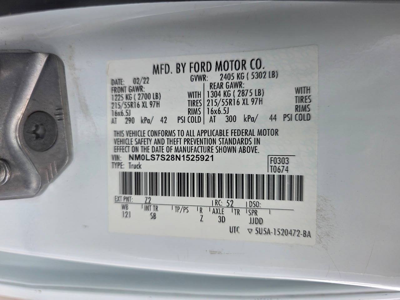 Used 2022 Ford Transit Connect XL FWD image 27