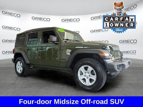 Used 2022 Jeep Wrangler Unlimited Sport AWD/4WD image 1