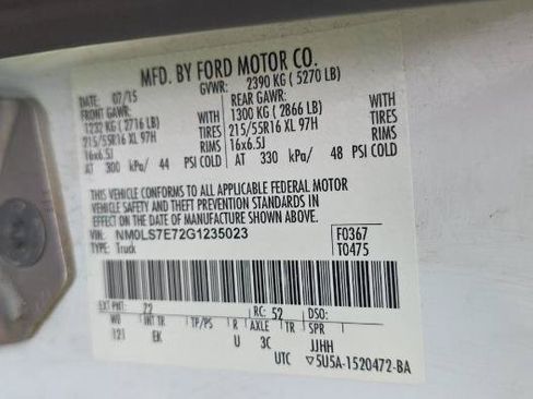 Used 2016 Ford Transit Connect XL FWD image 16