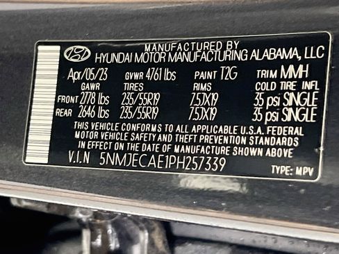 Used 2023 Hyundai Tucson Limited AWD/4WD image 32