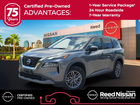 Certified 2023 Nissan Rogue S AWD/4WD image 1