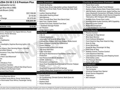 Used 2023 MAZDA CX-50 AWD 2.5 S w/ Cargo Package image 27