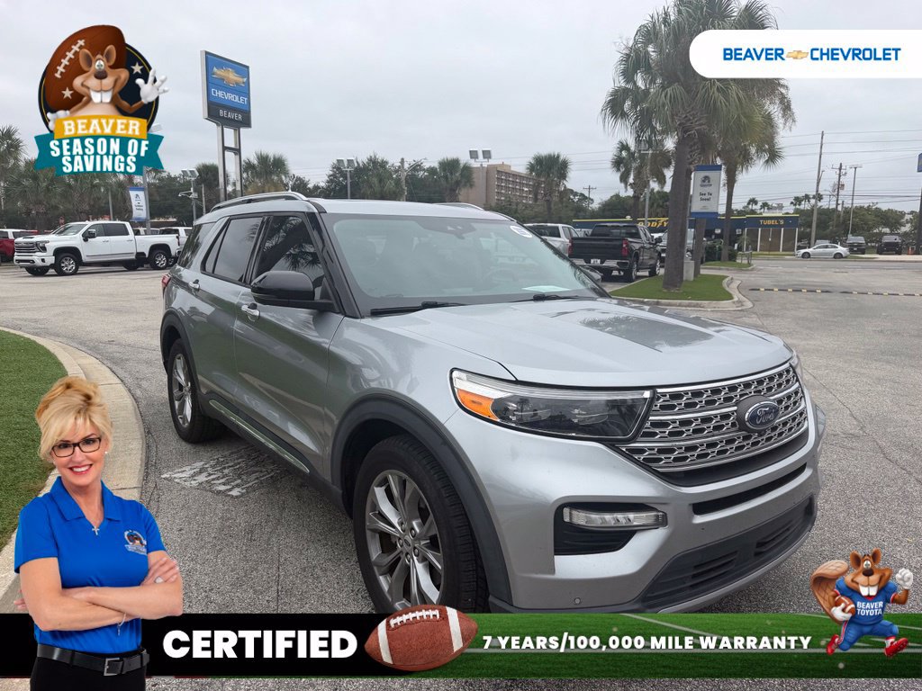 Used 2022 Ford Explorer Limited w/ Equipment Group 301A RWD image 2