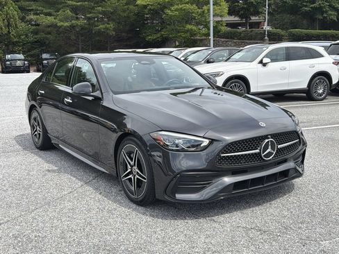 Certified 2023 Mercedes-Benz C 300 4MATIC Sedan w/ AMG Line w/ Night Package image 2