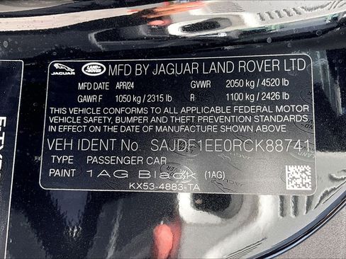 New 2024 Jaguar F-TYPE R-Dynamic RWD image 12