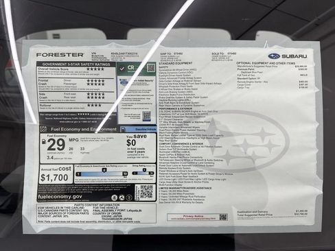 New 2026 Subaru Forester AWD/4WD image 26