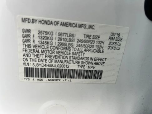 Used 2018 Acura MDX SH-AWD w/ Technology Package image 37