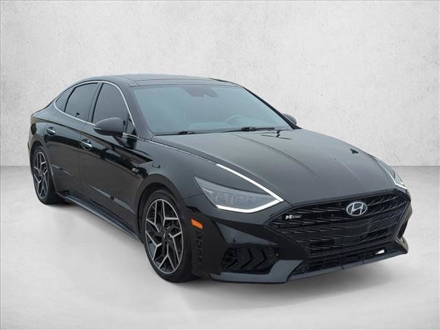 Used 2023 Hyundai Sonata N Line w/ Preferred Accessory Package FWD image 3