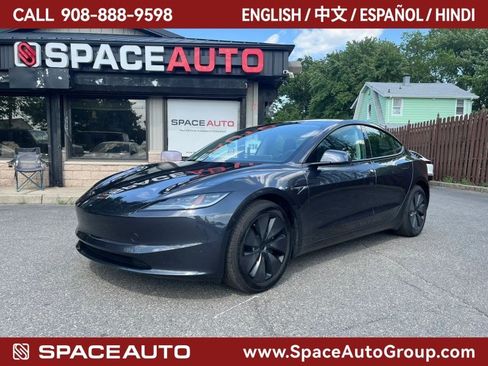 Used 2025 Tesla Model 3 Long Range AWD/4WD image 1