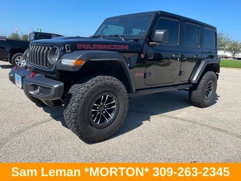 Used 2024 Jeep Wrangler Unlimited Rubicon w/ XTREMEE 35" Tire Package AWD/4WD image 1