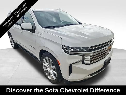 Used 2024 Chevrolet Suburban High Country AWD/4WD image 1