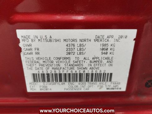Used 2010 Mitsubishi Galant ES image 35