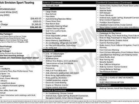 Certified 2024 Buick Envision Sport Touring image 18