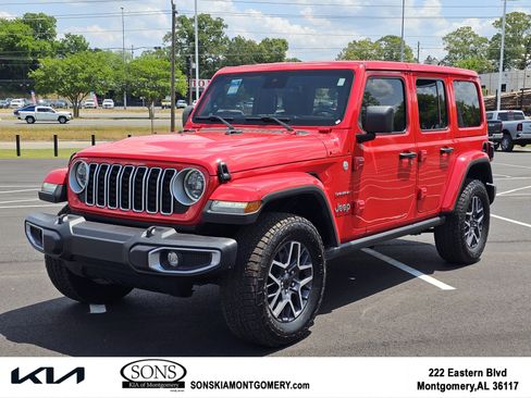 Used 2024 Jeep Wrangler Unlimited Sahara AWD/4WD image 1