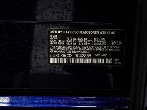 Used 2020 BMW X7 M50i w/ Dynamic Handling Package image 49