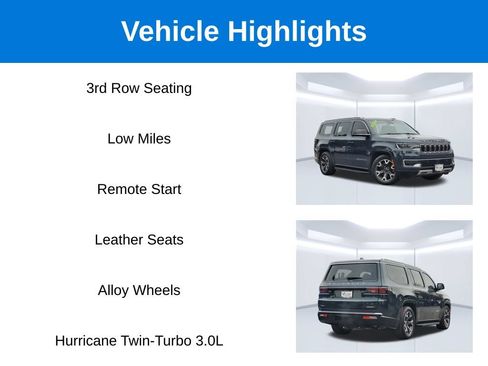 Used 2023 Jeep Wagoneer Series III AWD/4WD image 2
