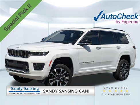 Used 2023 Jeep Grand Cherokee L Overland w/ Rear Seat Video Group I AWD/4WD image 1