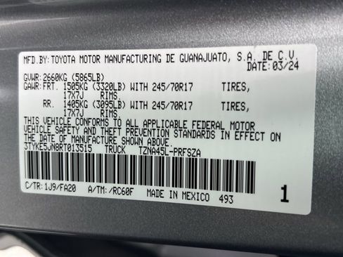 Used 2024 Toyota Tacoma SR image 27