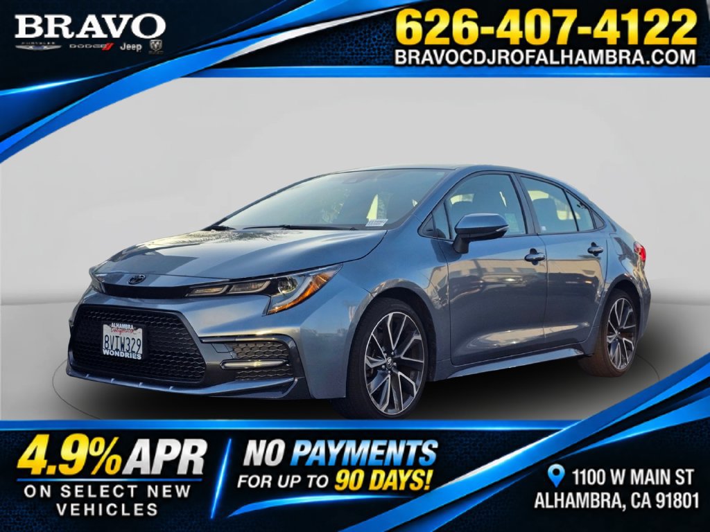 Used 2021 Toyota Corolla SE w/ Carpet Mat Package (TMS) FWD image 1