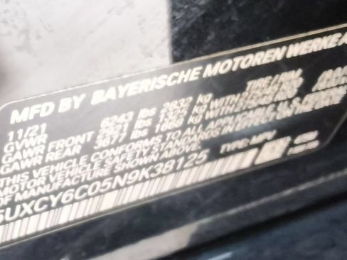 Used 2022 BMW X6 xDrive40i w/ M Sport Package AWD/4WD image 13