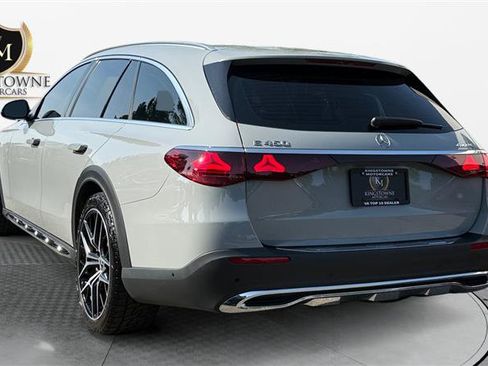 Used 2025 Mercedes-Benz E 450 4MATIC All-Terrain Wagon w/ Driver Assistance Package image 3