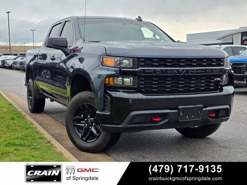 Used 2021 Chevrolet Silverado 1500 Custom Trail Boss AWD/4WD image 1