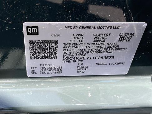 New 2026 Chevrolet Silverado 2500 LTZ w/ LTZ Plus Package AWD/4WD image 35