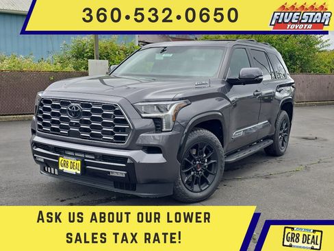 New 2026 Toyota Sequoia Platinum AWD/4WD image 1