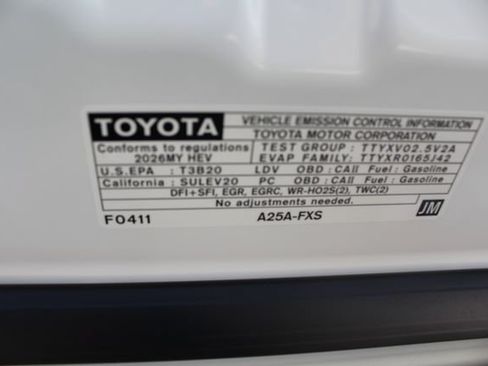 Certified 2026 Toyota Camry LE FWD image 59