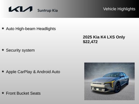 Used 2025 Kia K4 LXS image 16