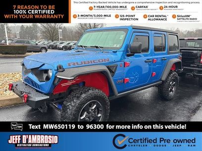 Certified 2021 Jeep Wrangler Unlimited Rubicon w/ Cold Weather Group