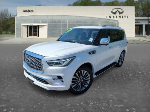 Used 2021 INFINITI QX80 Sensory w/ All-Season Package AWD/4WD image 1