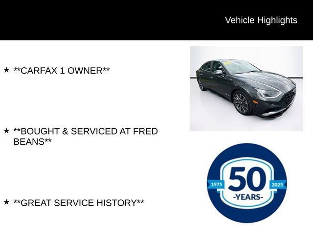 Used 2022 Hyundai Sonata Limited w/ Preferred Accessory Package FWD image 8