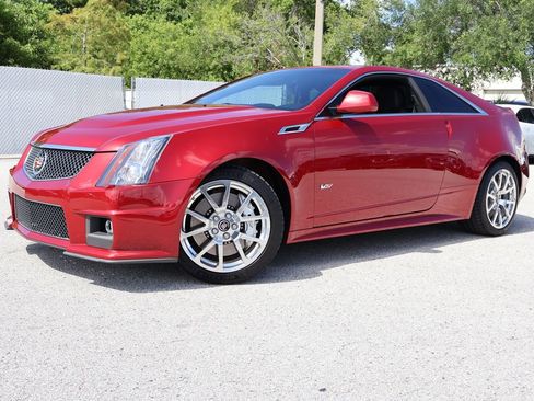 Used 2013 Cadillac CTS V w/ Wood Trim Package RWD image 1