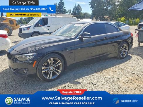 Used 2018 BMW 430i xDrive Convertible AWD/4WD image 1