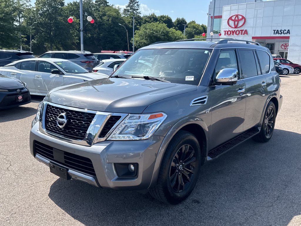 Used 2020 Nissan Armada Platinum w/ Captain's Chairs Package AWD/4WD image 3