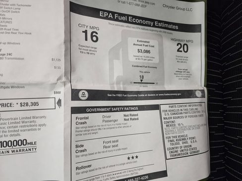 Used 2012 Jeep Wrangler Unlimited Sport image 40