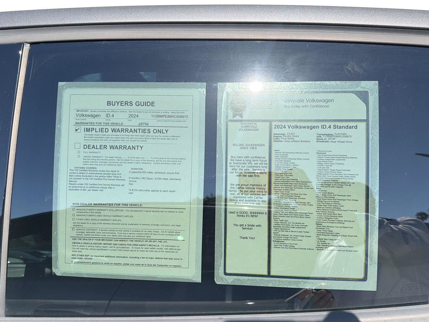 Certified 2024 Volkswagen ID.4 2WD image 22