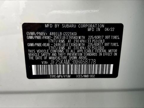 Used 2022 Subaru Forester Wilderness w/ Wilderness Package AWD/4WD image 38