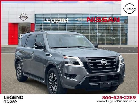 Used 2022 Nissan Armada SL w/ Midnight Edition Package image 1