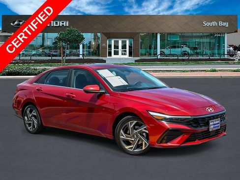 Certified 2024 Hyundai Elantra Limited FWD image 1
