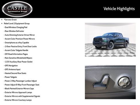 New 2026 RAM 1500 Rebel w/ G/T Package AWD/4WD image 3