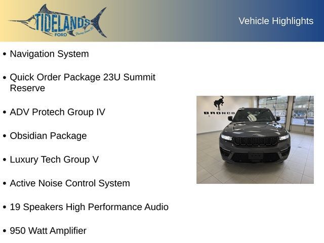 Used 2025 Jeep Grand Cherokee Summit AWD/4WD image 12