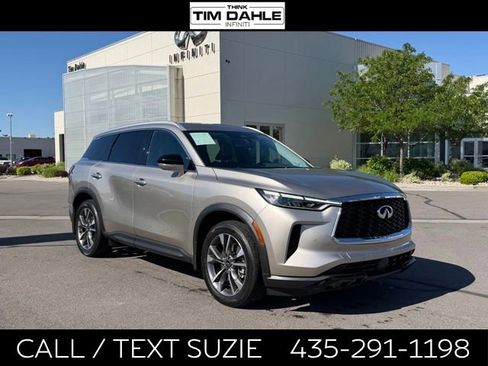 Certified 2023 INFINITI QX60 Luxe w/ Performance Audio Package AWD/4WD image 1