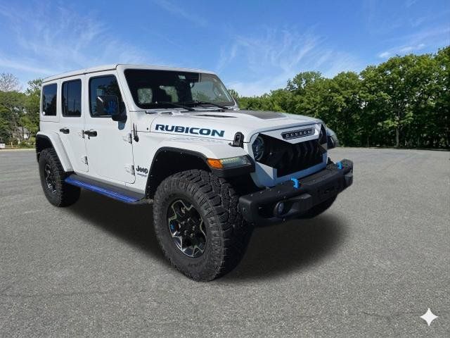 Used 2022 Jeep Wrangler Unlimited Rubicon 4xe w/ Steel Bumper Group AWD/4WD image 4