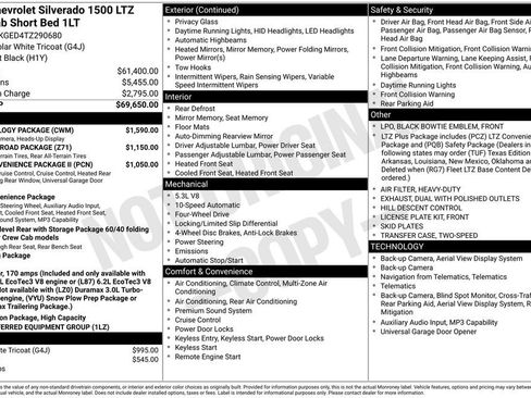Used 2026 Chevrolet Silverado 1500 LTZ w/ Technology Package AWD/4WD image 6