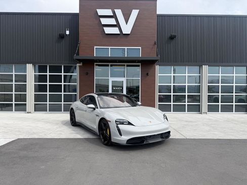 Used 2021 Porsche Taycan Turbo AWD/4WD image 1